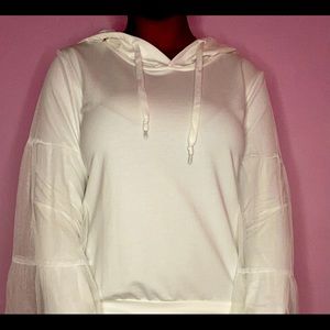 White angel hoodie